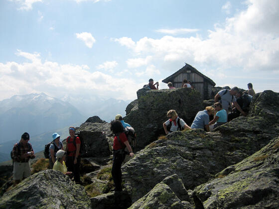 Die Kapelle am Gipfel des Kröndlhorn