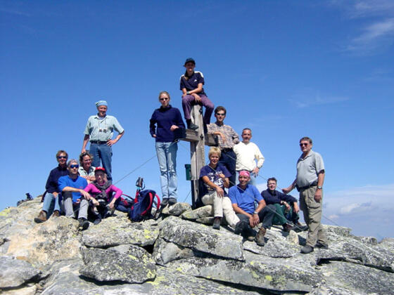 Gipfel Hohe Fürlegg (2.943 m)