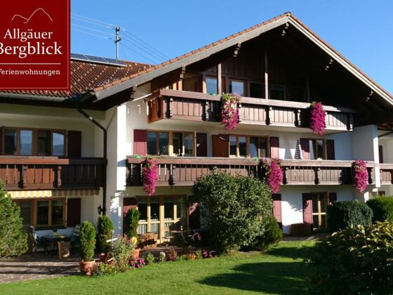 Allgäuer Bergblick in Fischen