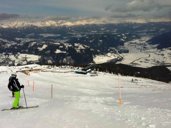 Blick ins Tal nach St. Margarethen