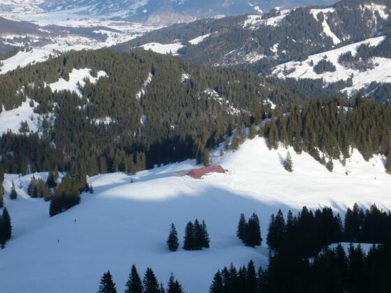 Höllritzer Alpe im Winter