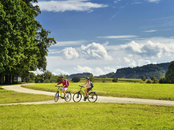 Radeln am Kurpark Bad Endorf