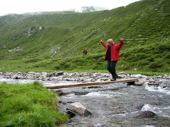 Auf dem Weg zum Seebach See