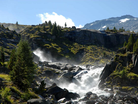 Gibirgsbach im Obersulzbachtal - der Oberbach