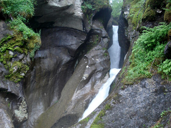 Leitenkammerklamm - ein tosender Wasserall