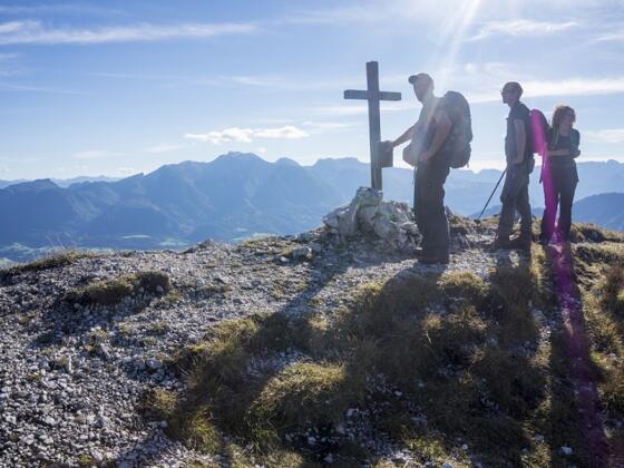 Hoher Nock Gipfelkreuz