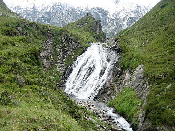 Wasserfall am Seebach See