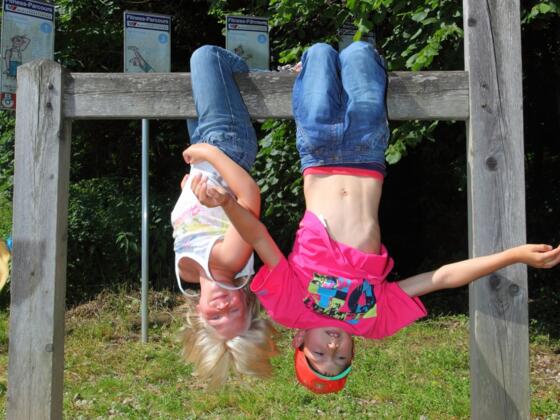 Austoben im Aktiv Parcour