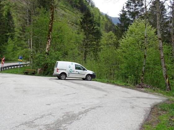 Parkplatz Stromboding