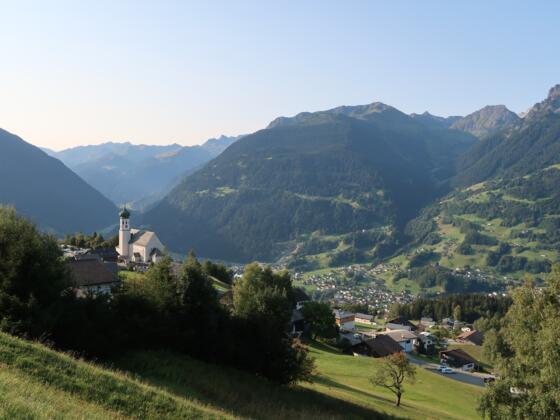 Blick vom Aussichtspunkt Linda