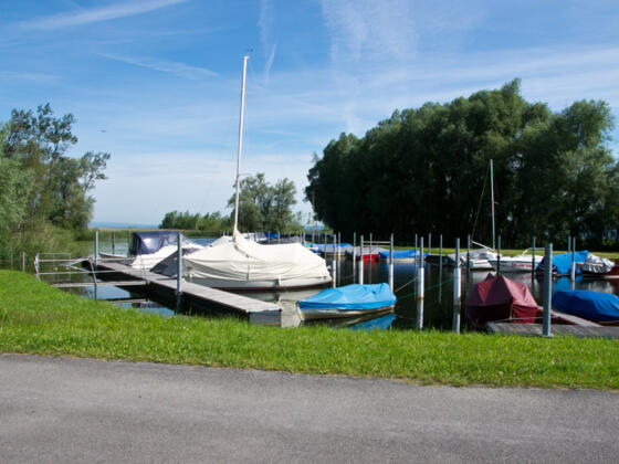 Der Hafen am Polderdamm