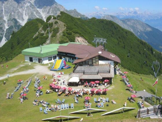 Panoramarestaurant Kreuzjoch Sommer