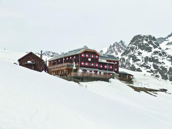 Vernagthütte Winter