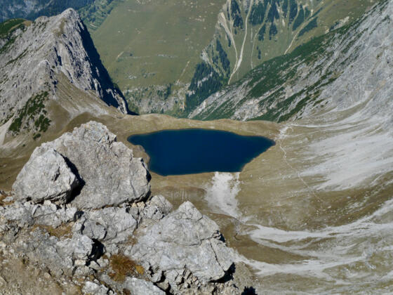 Kogelsee von der Kogelseepitze