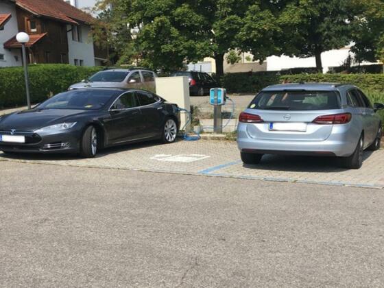 Gemeinde E-Ladestation