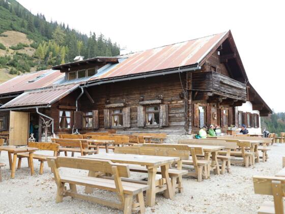 Hinterhornalm im Herbst