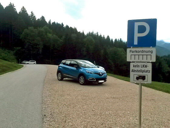 Parkplatz Gschwendtalm