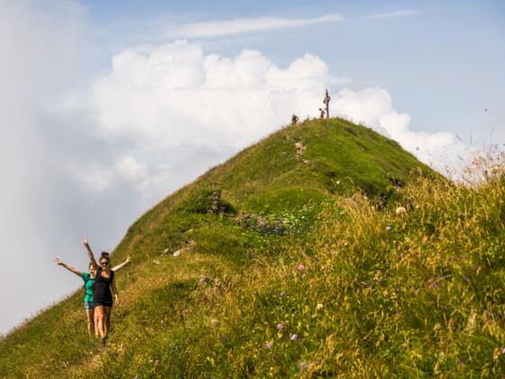 Blick auf Zafernhorn