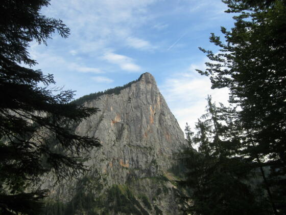Alpawandblick - In der Nordwand gibt es viele wunderschöne Plaisiertouren
