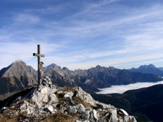 Frauenmauer 1835 m, mit Pyhrgas und Scheiblingstein