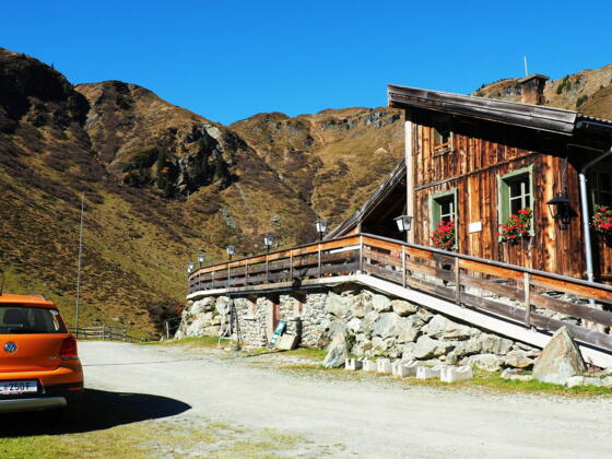 Parkplatz Bürglhütte 1695m