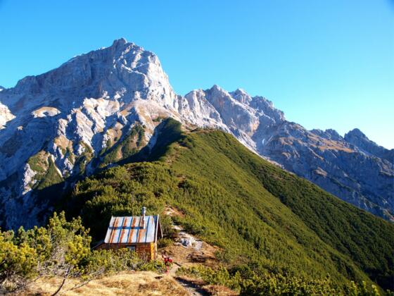 Blick über Rötenegg 1947 m zum Selbhorn