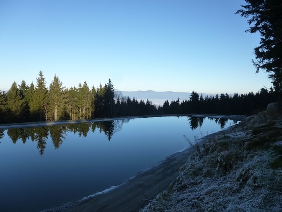Beschneiungsweiher Predigtstuhl