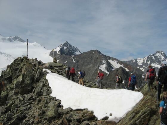 Großer Trögler, im Hintergrund der Apere Pfaff