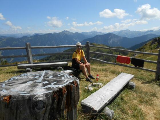 Gipfelbild, evtl. nicht korrekt georeferenziert