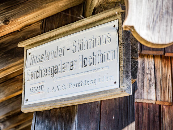 Schiebenkaser: Knotenpunkt am Untersberg