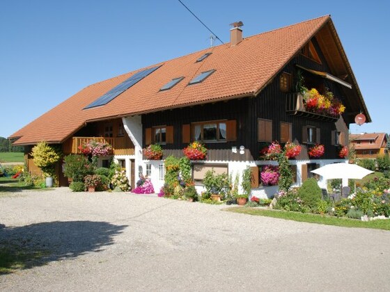 Hausansicht im Sommer