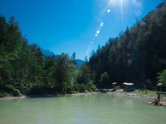 Naturbadegebiet Vorderkaser