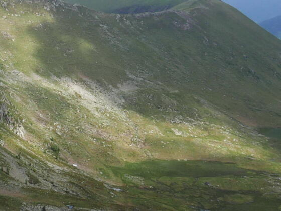 Der Sauereggnock, davor der Stubennock