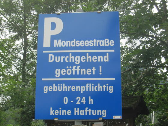 Parkplatz Mondseestraße
