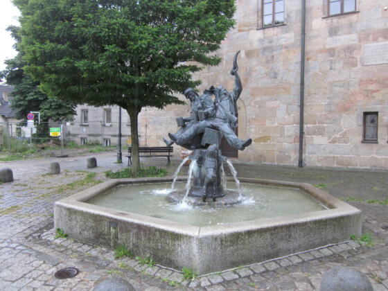 Wallenstein- oder auch Studentenbrunnen