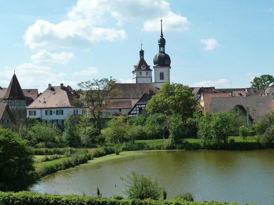 Blick auf Prichsenstadt