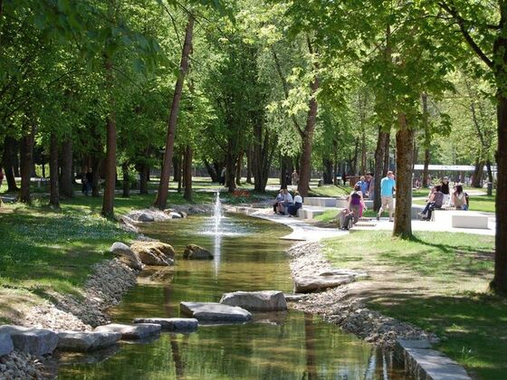 Kurpark in Bad Abbach