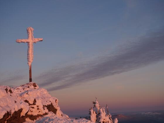 Gipfelkreuz Gr. Arber