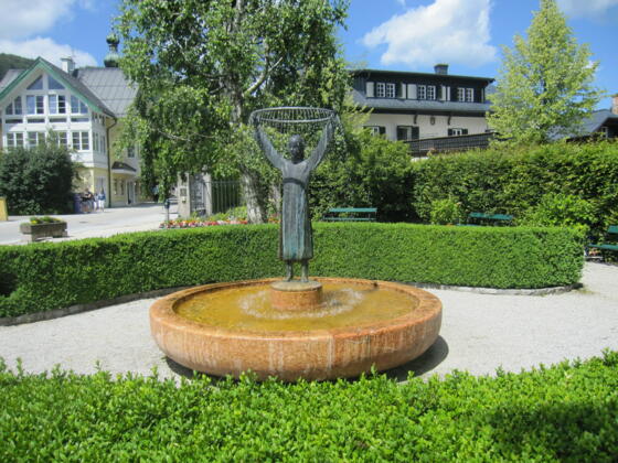 Brunnen Mozarts Mutter