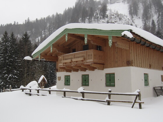 Nesslauer Alm im Winter