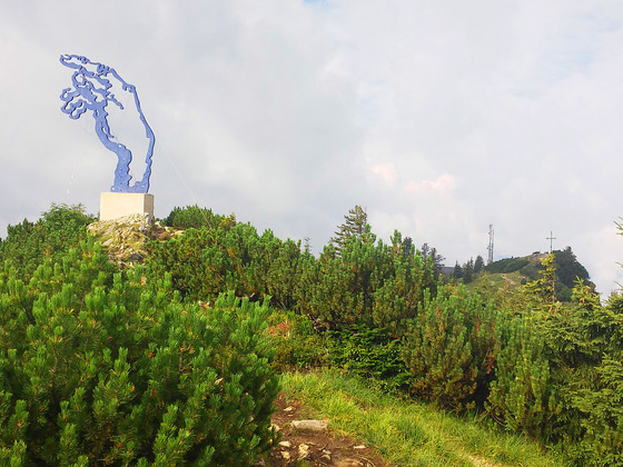 Der Rauschberggipfel mit der "Adam´s Hand"