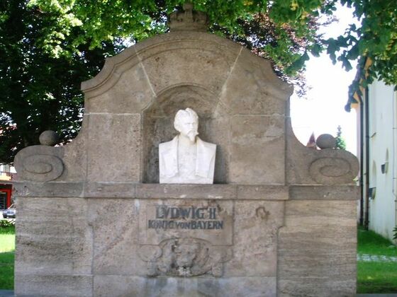 König-Ludwig II.-Brunnen in Grassau