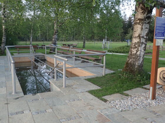 Wassertretbecken in Rottau