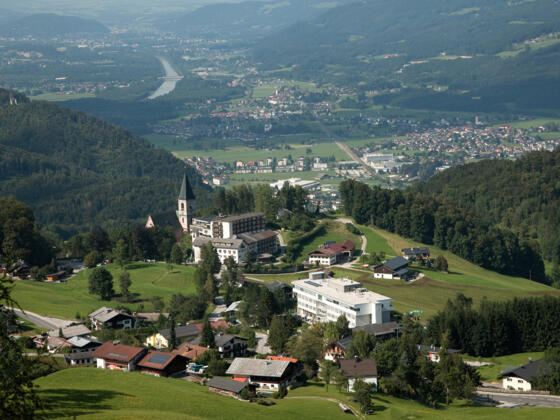 Aussicht auf Bad Dürrnberg