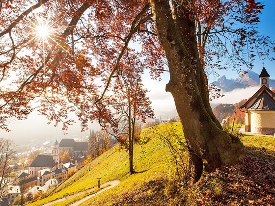 Herbst an der Kirchleitn-Kapelle