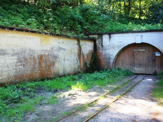 Mundloch des Georgenbergstollens