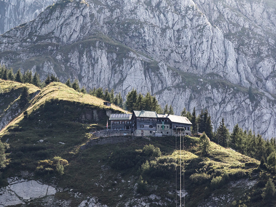 Die Priesbergalm im Nationalpark Berchtesgaden