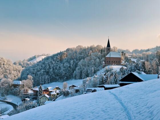 Bad Dürrnberg im Winter