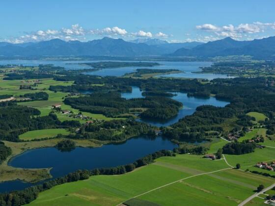 Der Schloßsee in der Eggstätt-Hemhofer Seenplatte