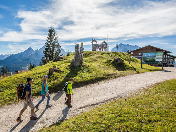 Wandern zum Hirschkaser